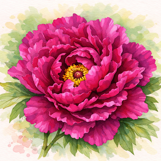 Tree Peony Plant-Glossy Black (Wu Jin Yao Hui)