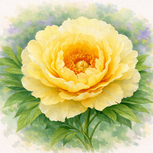 Tree Peony Plant-Golden Crown (Huang Guan)