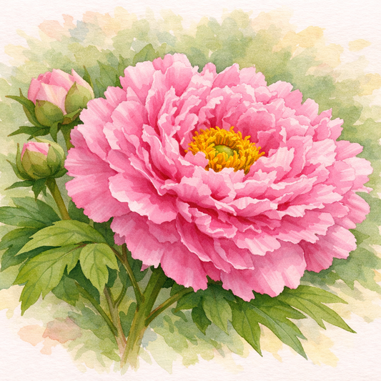 Tree Peony Plant-Pink Waterlily (Rou Fu Rong)